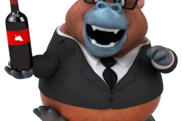 Zabawna animacja orangutana